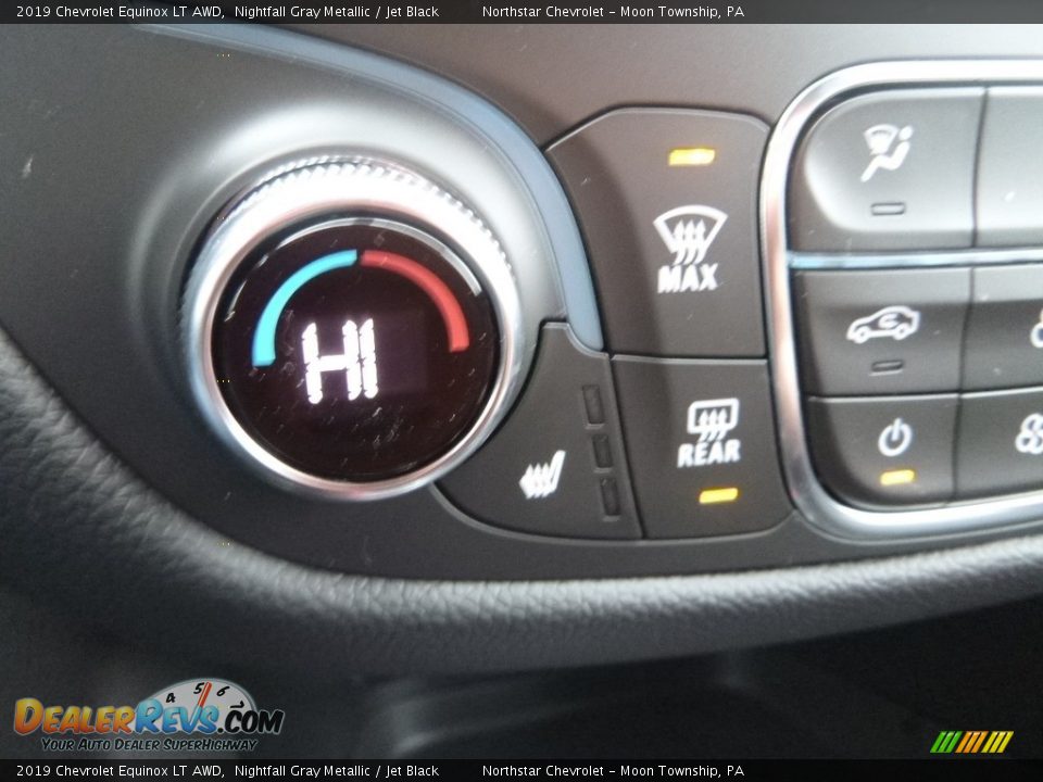 2019 Chevrolet Equinox LT AWD Nightfall Gray Metallic / Jet Black Photo #18