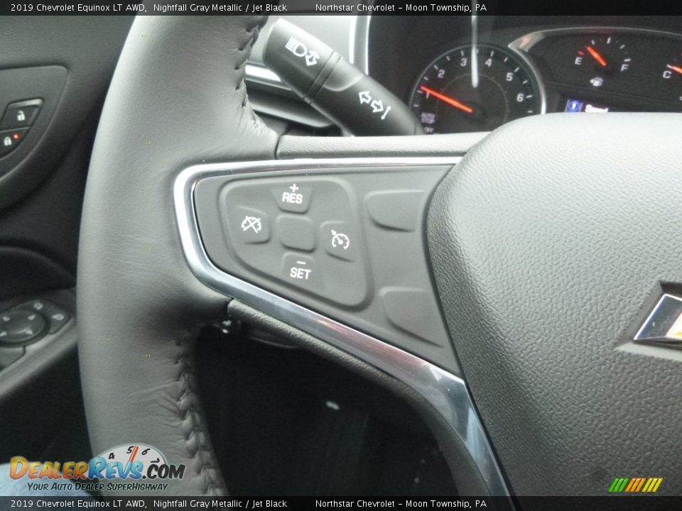 2019 Chevrolet Equinox LT AWD Nightfall Gray Metallic / Jet Black Photo #20