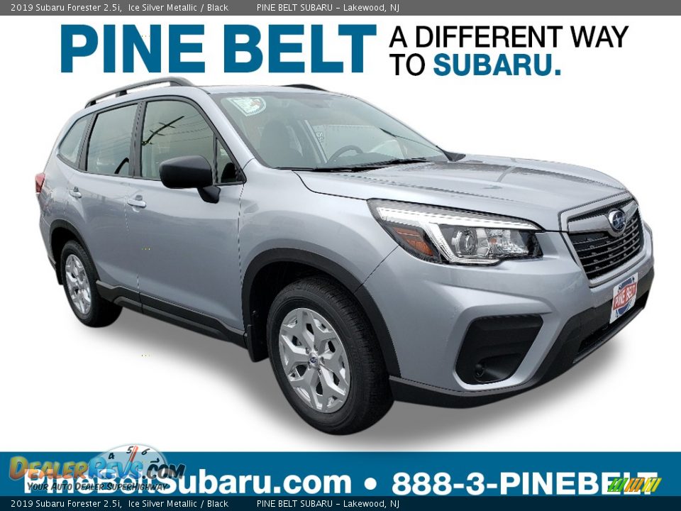 2019 Subaru Forester 2.5i Ice Silver Metallic / Black Photo #1