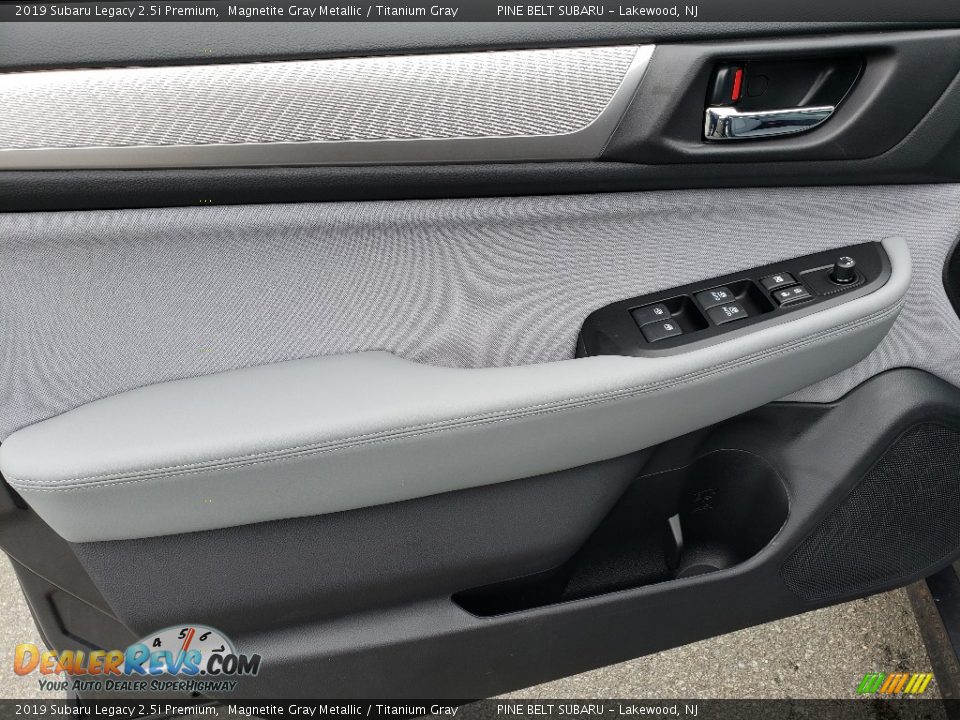 2019 Subaru Legacy 2.5i Premium Magnetite Gray Metallic / Titanium Gray Photo #8