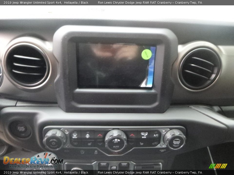 2019 Jeep Wrangler Unlimited Sport 4x4 Hellayella / Black Photo #15
