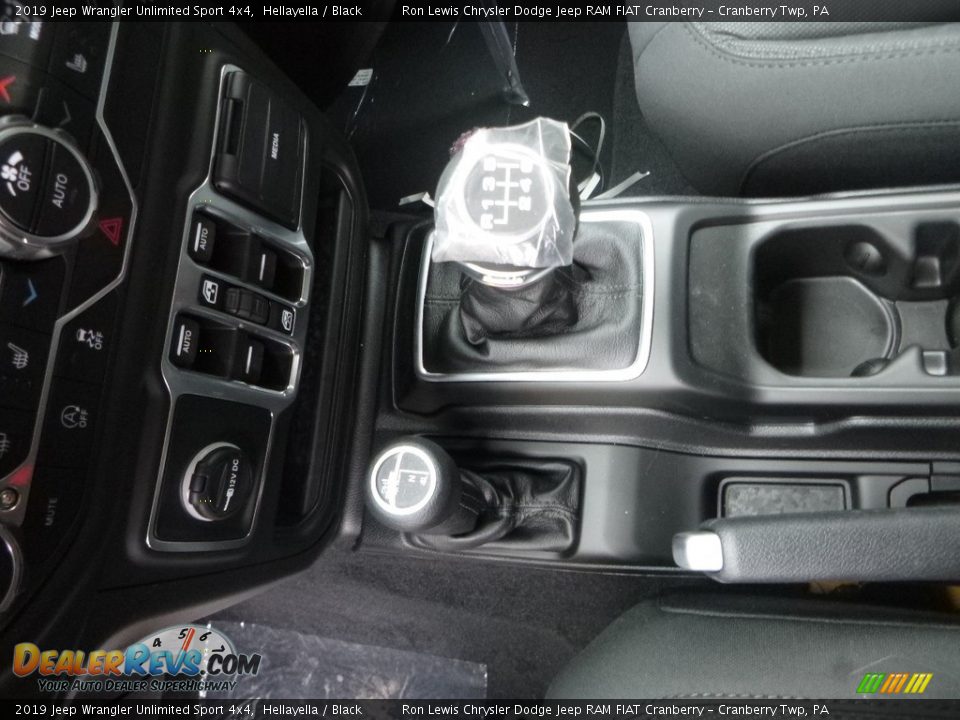 2019 Jeep Wrangler Unlimited Sport 4x4 Hellayella / Black Photo #19