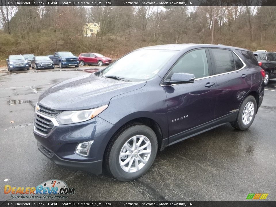 2019 Chevrolet Equinox LT AWD Storm Blue Metallic / Jet Black Photo #1
