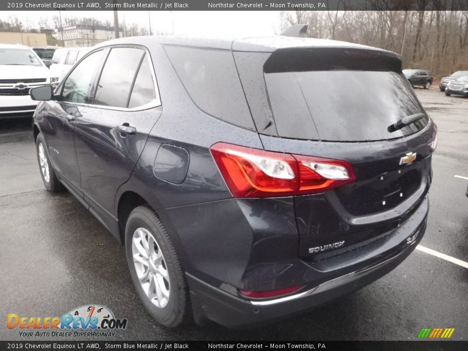 2019 Chevrolet Equinox LT AWD Storm Blue Metallic / Jet Black Photo #3