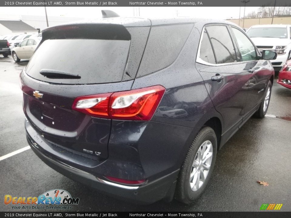 2019 Chevrolet Equinox LT AWD Storm Blue Metallic / Jet Black Photo #5