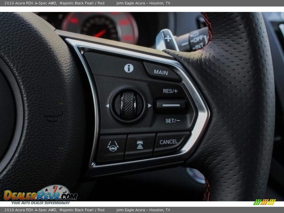 2019 Acura RDX A-Spec AWD Steering Wheel Photo #35