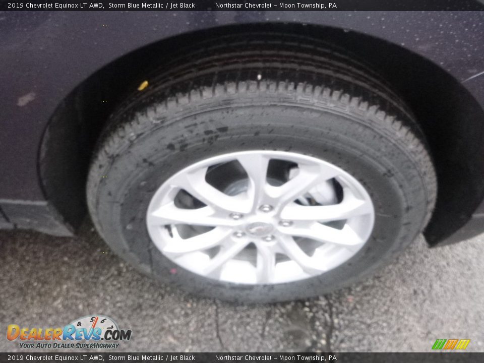 2019 Chevrolet Equinox LT AWD Storm Blue Metallic / Jet Black Photo #9