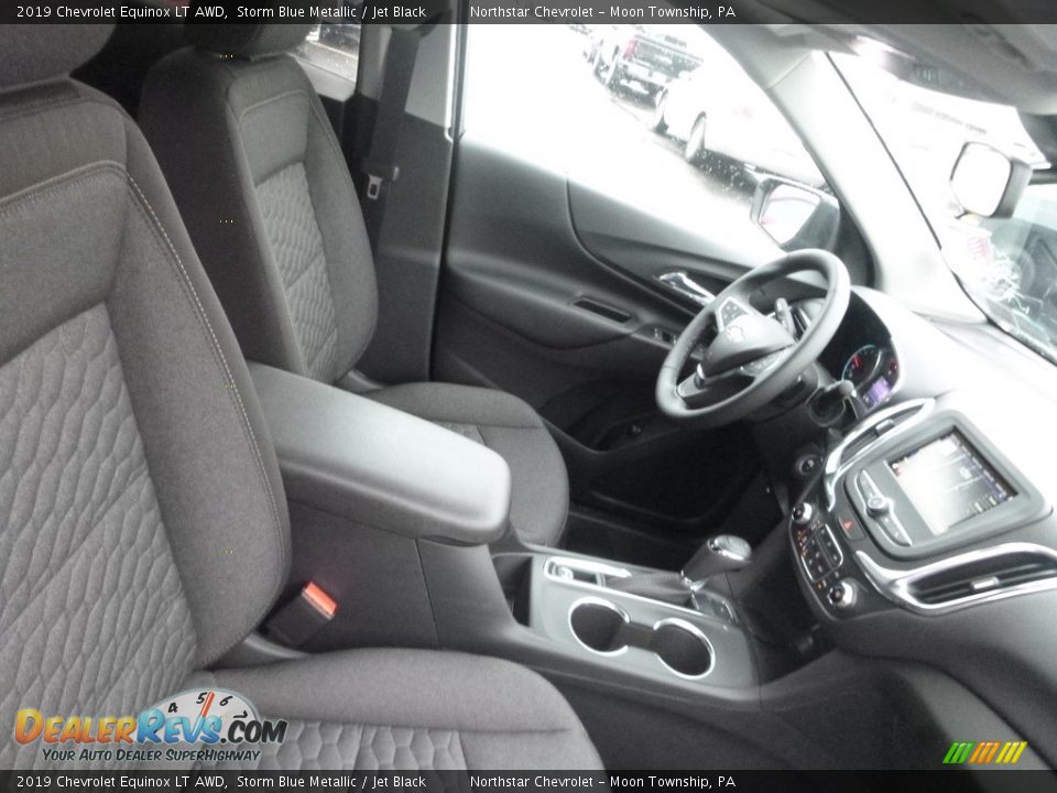 2019 Chevrolet Equinox LT AWD Storm Blue Metallic / Jet Black Photo #10