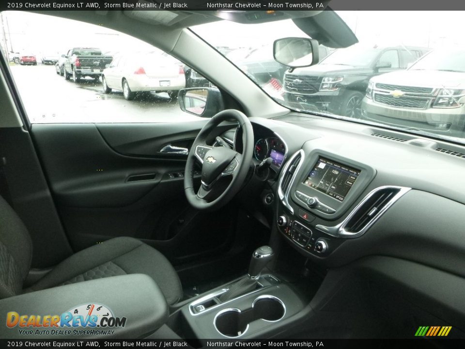 2019 Chevrolet Equinox LT AWD Storm Blue Metallic / Jet Black Photo #11
