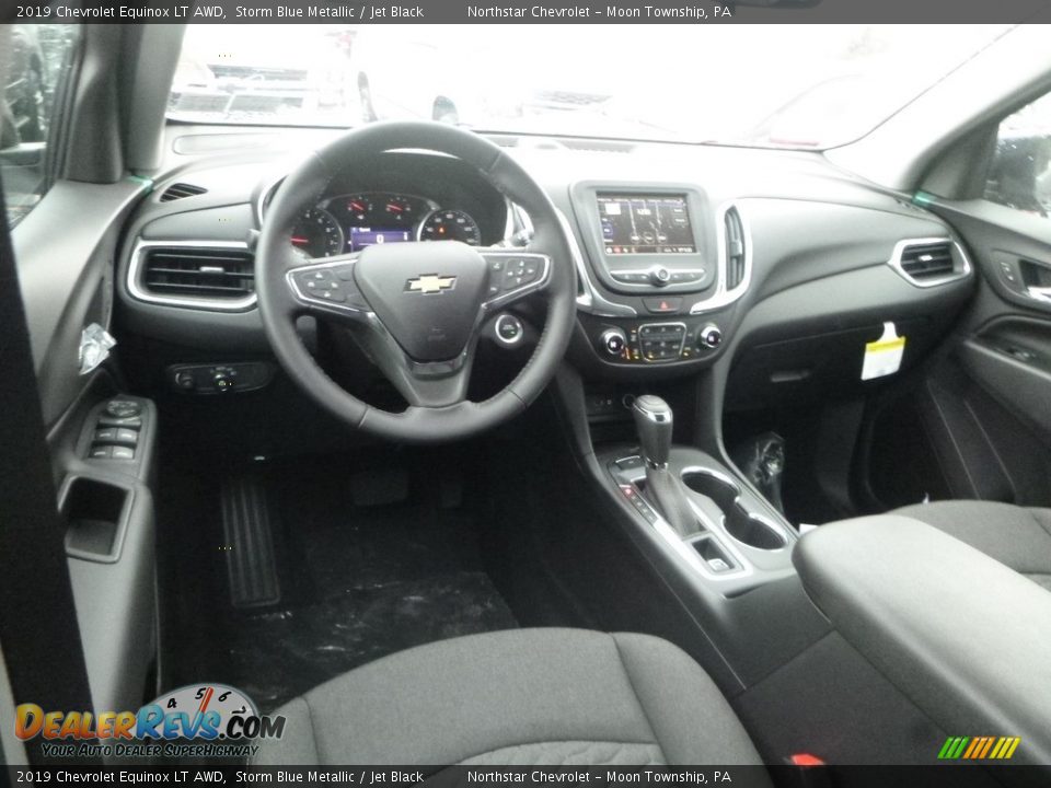 2019 Chevrolet Equinox LT AWD Storm Blue Metallic / Jet Black Photo #13