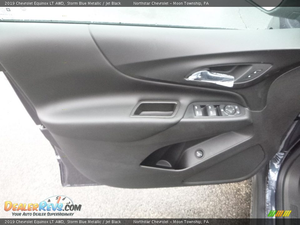 2019 Chevrolet Equinox LT AWD Storm Blue Metallic / Jet Black Photo #14