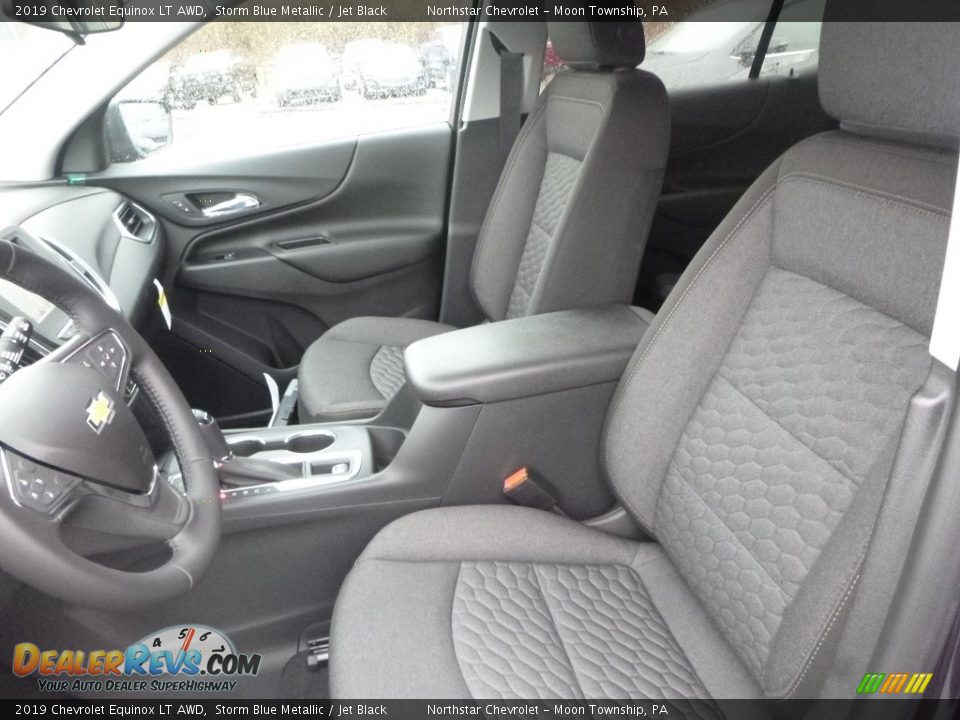 2019 Chevrolet Equinox LT AWD Storm Blue Metallic / Jet Black Photo #15