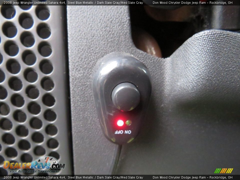 2008 Jeep Wrangler Unlimited Sahara 4x4 Steel Blue Metallic / Dark Slate Gray/Med Slate Gray Photo #34