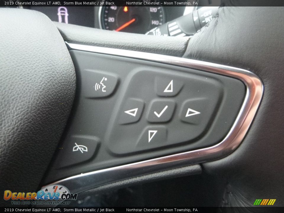 2019 Chevrolet Equinox LT AWD Storm Blue Metallic / Jet Black Photo #19