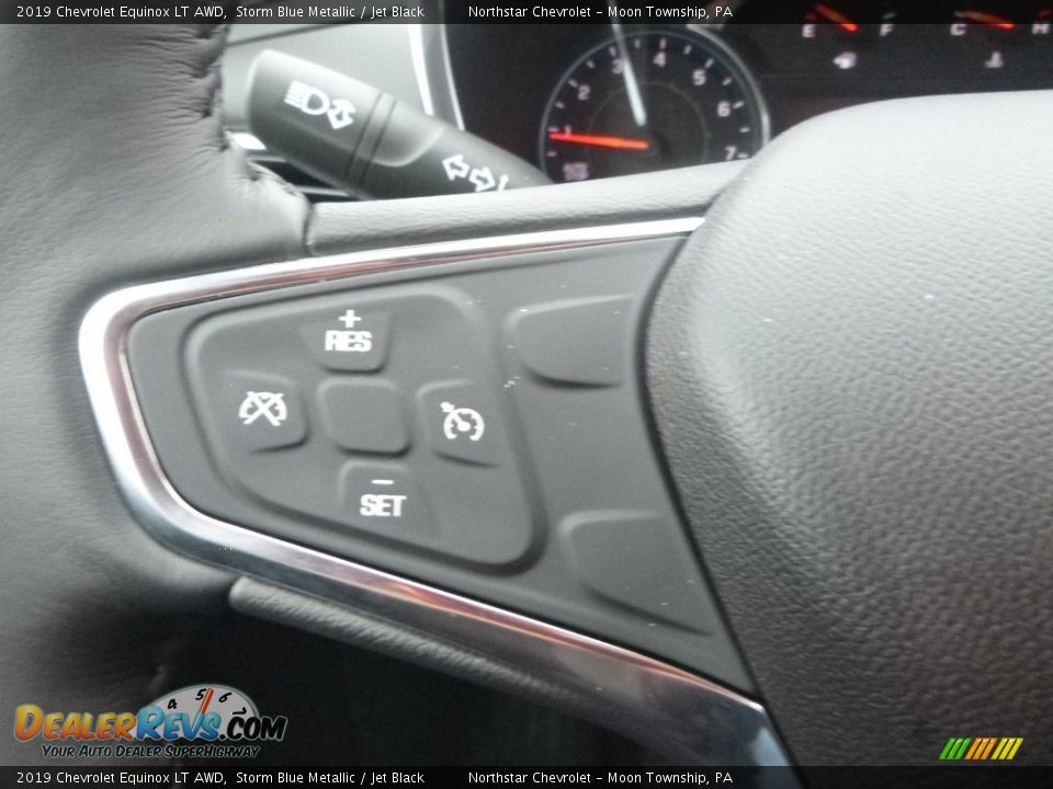 2019 Chevrolet Equinox LT AWD Storm Blue Metallic / Jet Black Photo #20