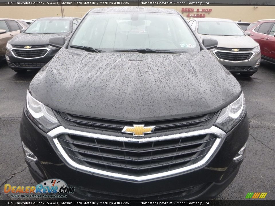 2019 Chevrolet Equinox LS AWD Mosaic Black Metallic / Medium Ash Gray Photo #8