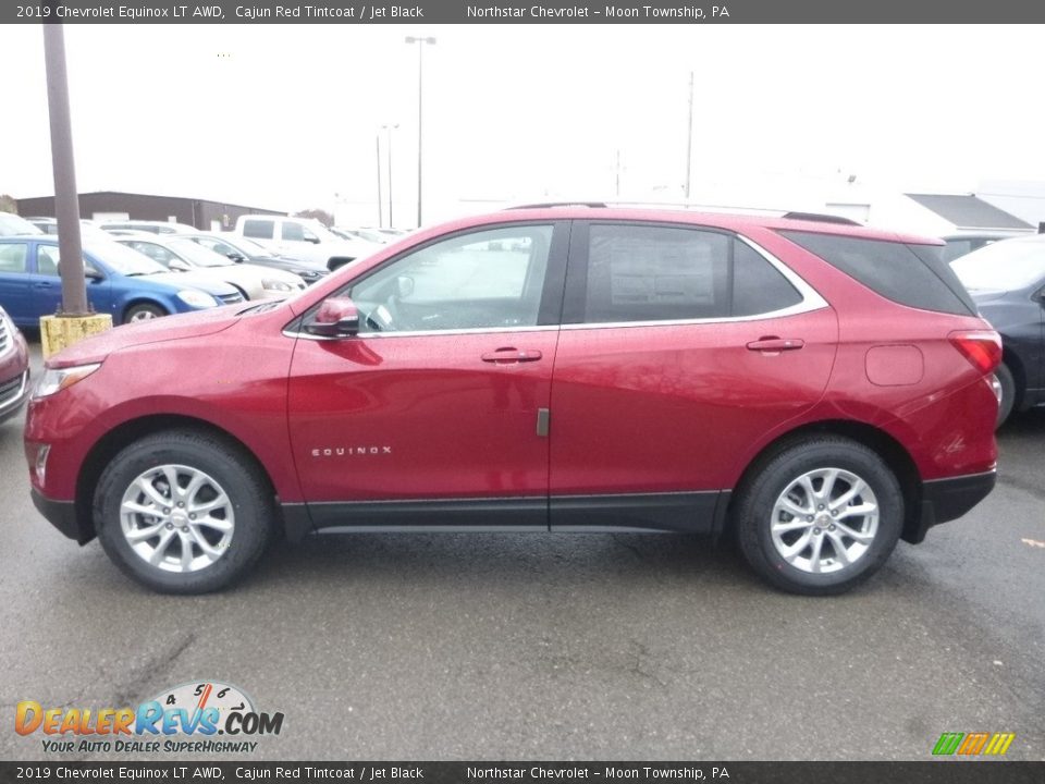 2019 Chevrolet Equinox LT AWD Cajun Red Tintcoat / Jet Black Photo #2