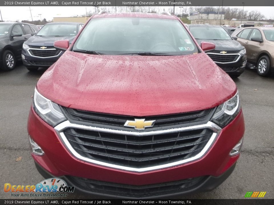 2019 Chevrolet Equinox LT AWD Cajun Red Tintcoat / Jet Black Photo #8