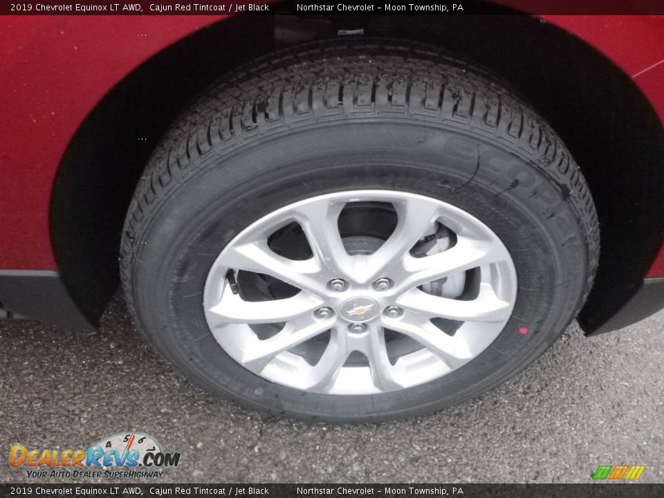 2019 Chevrolet Equinox LT AWD Cajun Red Tintcoat / Jet Black Photo #9