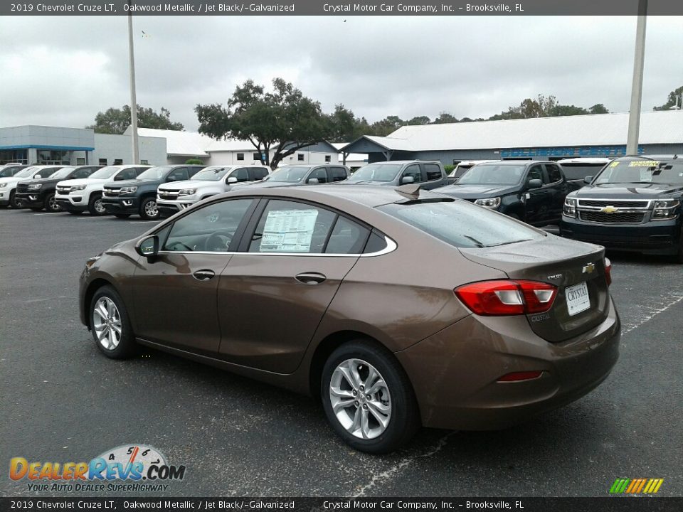 2019 Chevrolet Cruze LT Oakwood Metallic / Jet Black/­Galvanized Photo #3