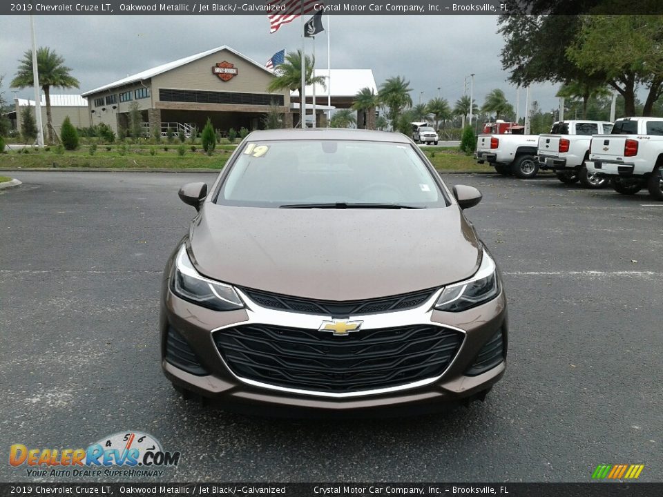 2019 Chevrolet Cruze LT Oakwood Metallic / Jet Black/­Galvanized Photo #8