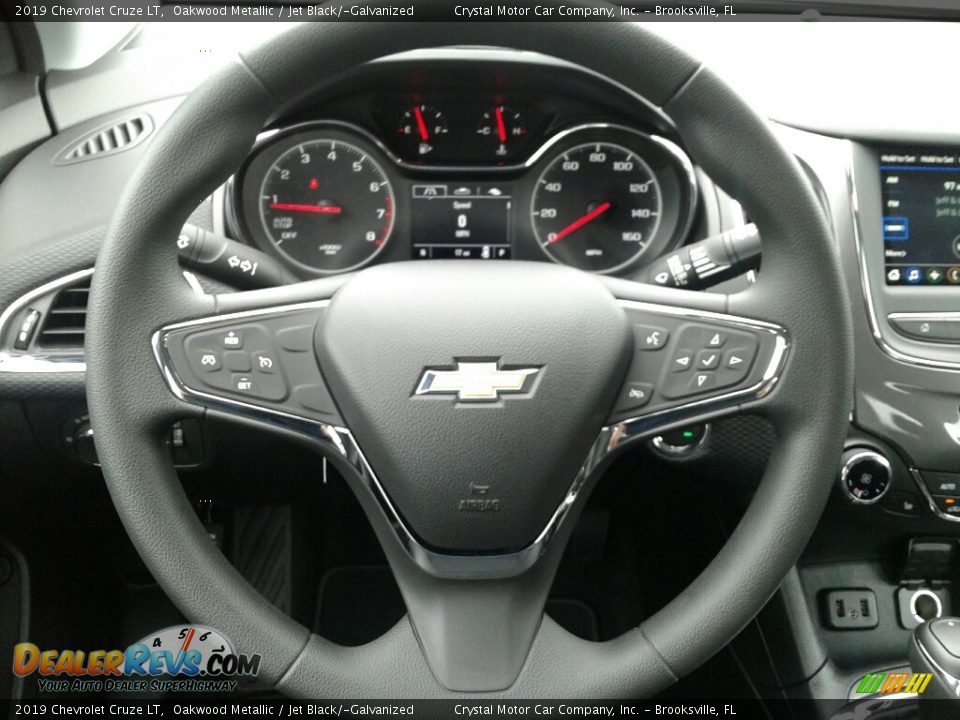 2019 Chevrolet Cruze LT Oakwood Metallic / Jet Black/­Galvanized Photo #14