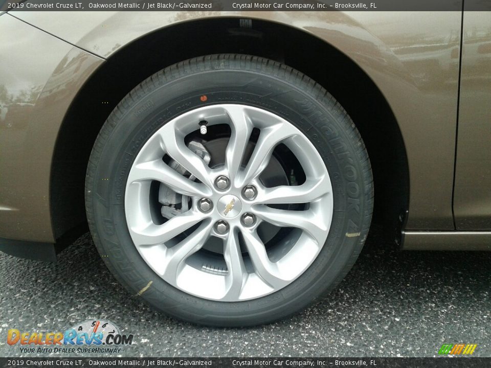 2019 Chevrolet Cruze LT Oakwood Metallic / Jet Black/­Galvanized Photo #20