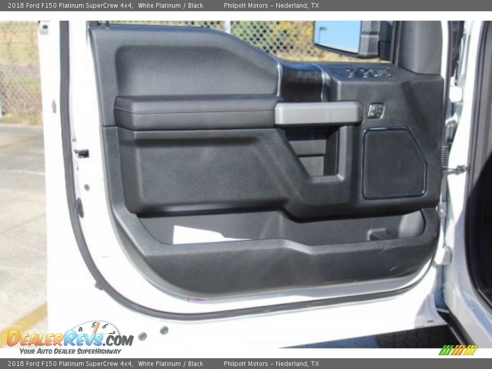 2018 Ford F150 Platinum SuperCrew 4x4 White Platinum / Black Photo #17