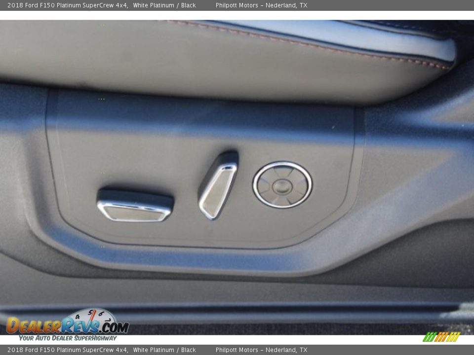 2018 Ford F150 Platinum SuperCrew 4x4 White Platinum / Black Photo #20
