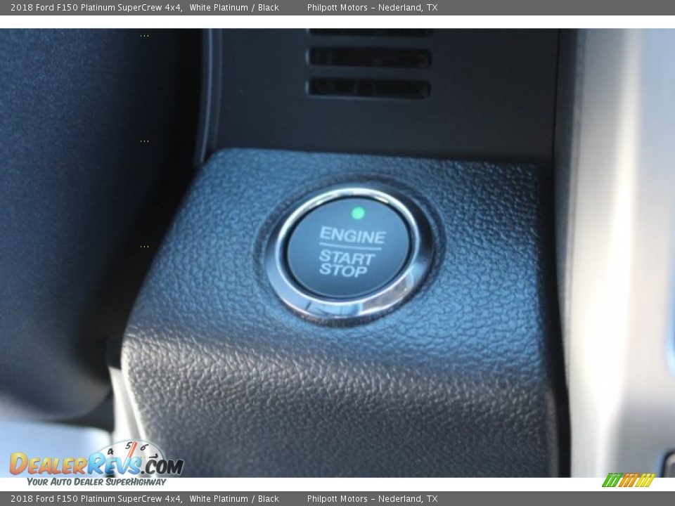 2018 Ford F150 Platinum SuperCrew 4x4 White Platinum / Black Photo #24