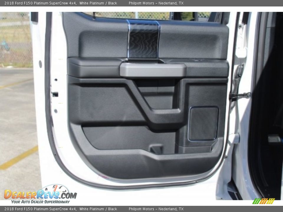 2018 Ford F150 Platinum SuperCrew 4x4 White Platinum / Black Photo #27