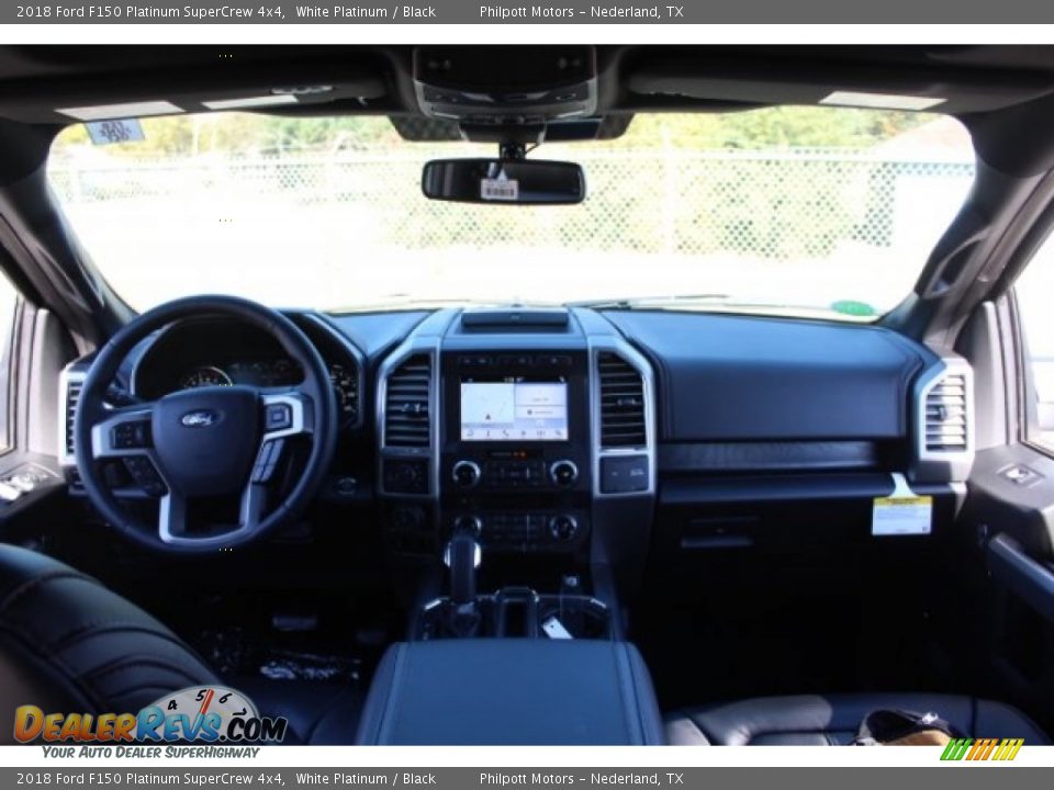 2018 Ford F150 Platinum SuperCrew 4x4 White Platinum / Black Photo #29