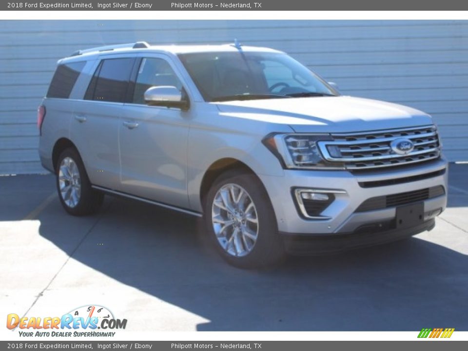 2018 Ford Expedition Limited Ingot Silver / Ebony Photo #2
