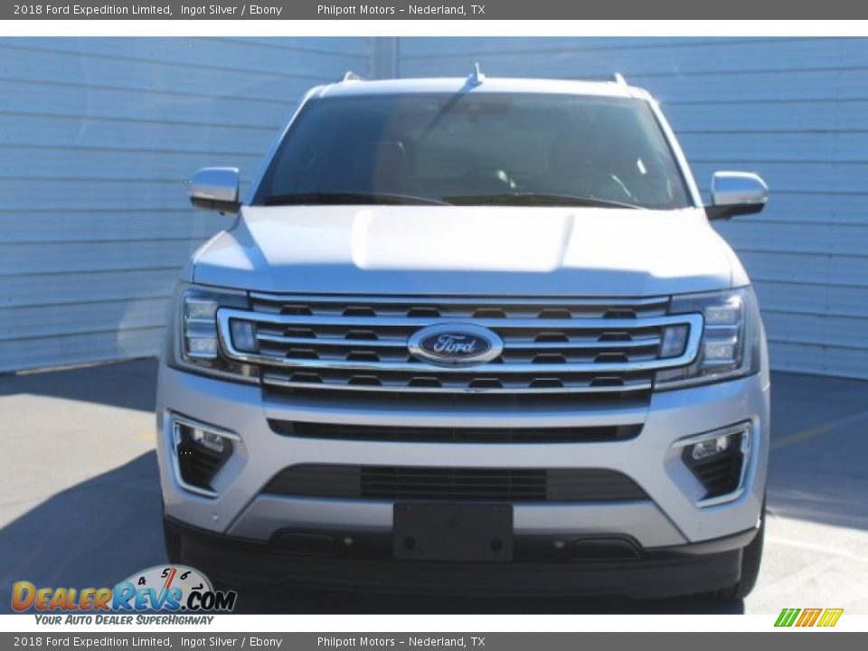 2018 Ford Expedition Limited Ingot Silver / Ebony Photo #3