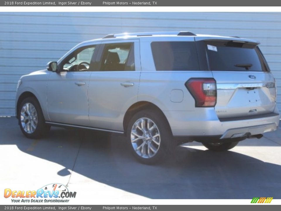 2018 Ford Expedition Limited Ingot Silver / Ebony Photo #8