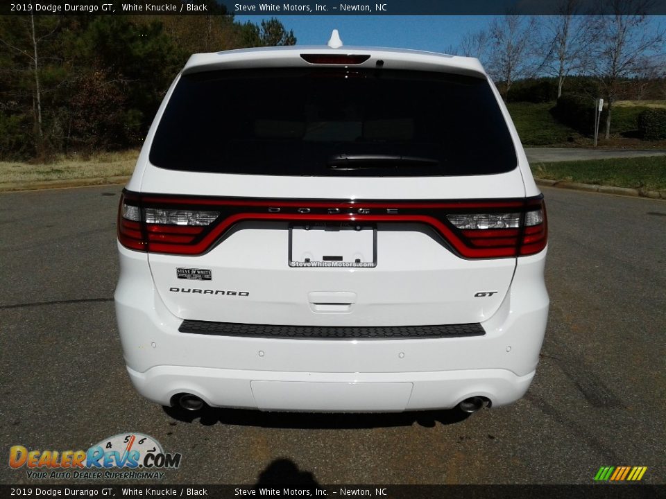 2019 Dodge Durango GT White Knuckle / Black Photo #7