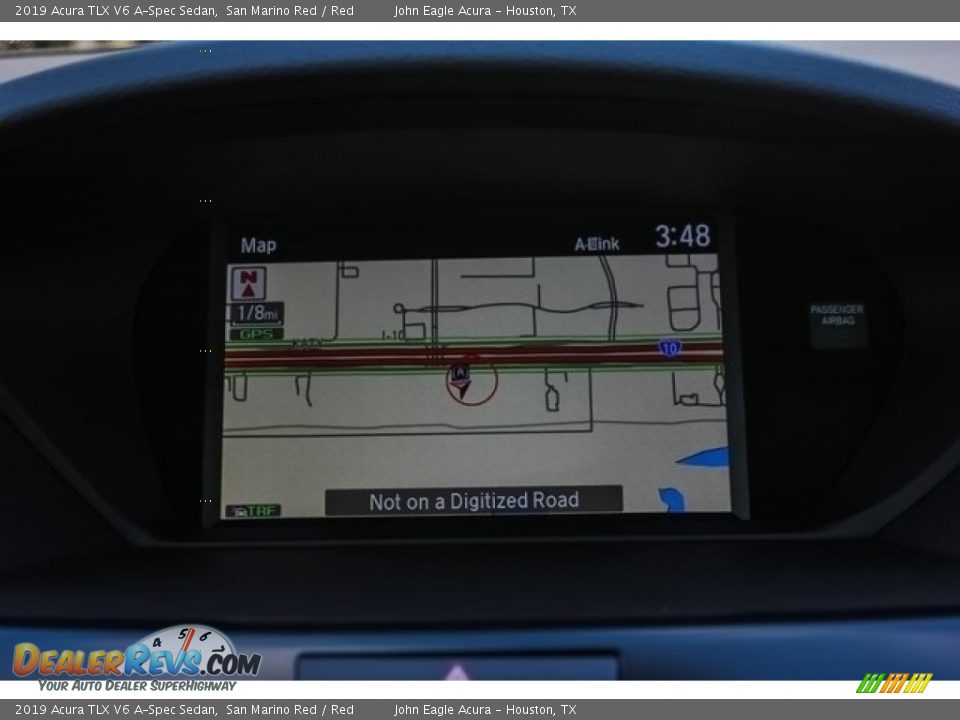 2019 Acura TLX V6 A-Spec Sedan San Marino Red / Red Photo #27