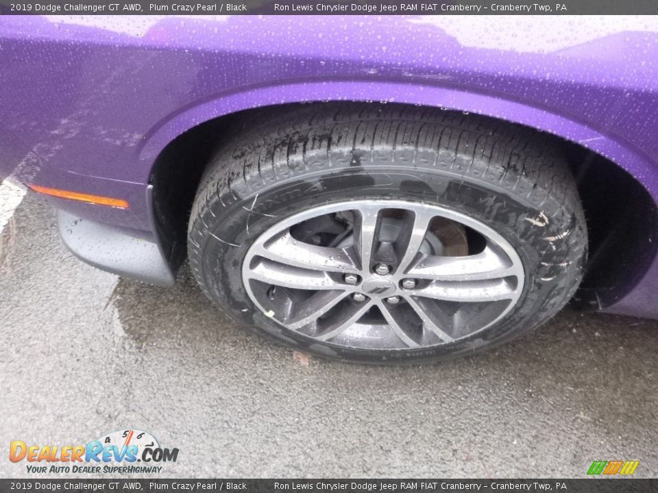 2019 Dodge Challenger GT AWD Plum Crazy Pearl / Black Photo #3