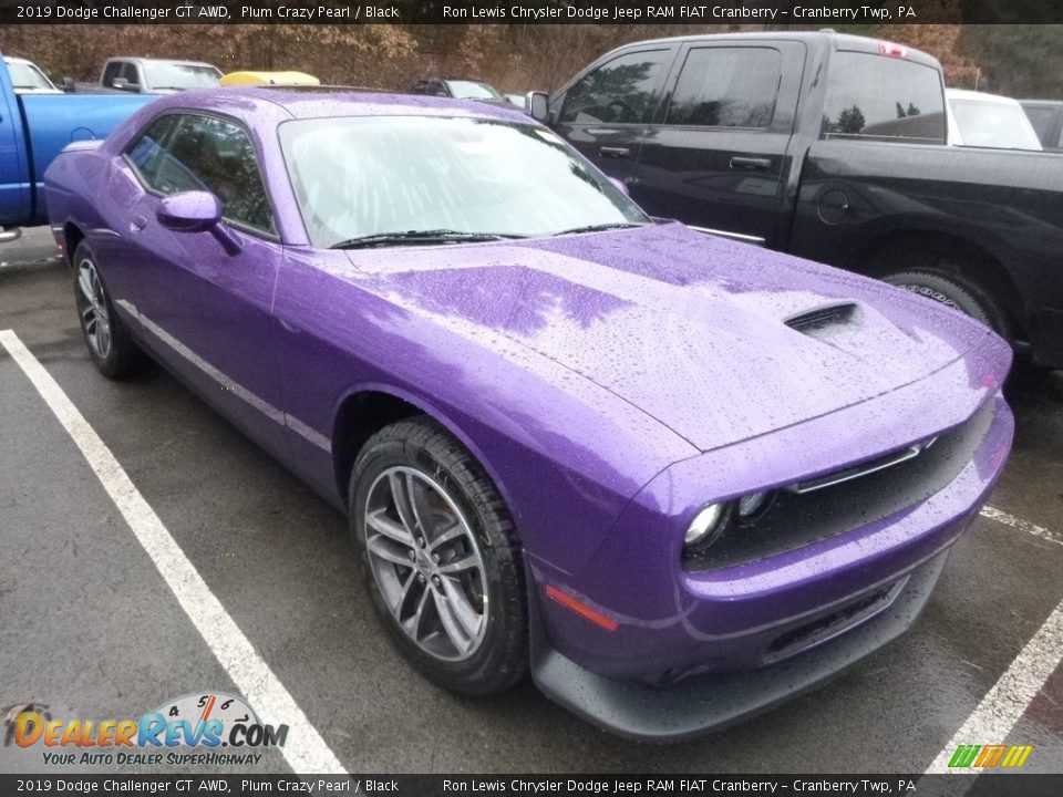 Front 3/4 View of 2019 Dodge Challenger GT AWD Photo #12