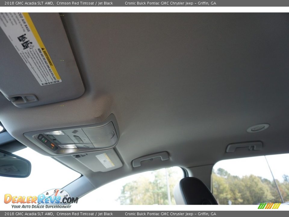 2018 GMC Acadia SLT AWD Crimson Red Tintcoat / Jet Black Photo #5