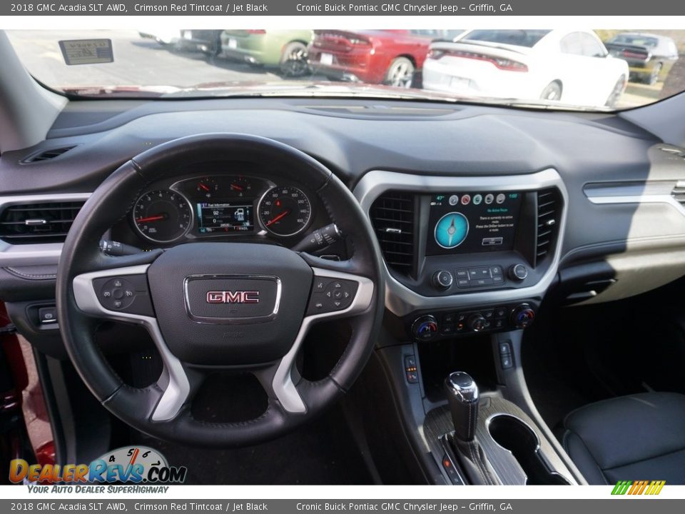 2018 GMC Acadia SLT AWD Crimson Red Tintcoat / Jet Black Photo #6