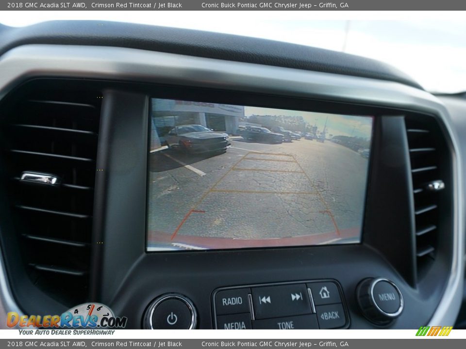 2018 GMC Acadia SLT AWD Crimson Red Tintcoat / Jet Black Photo #7