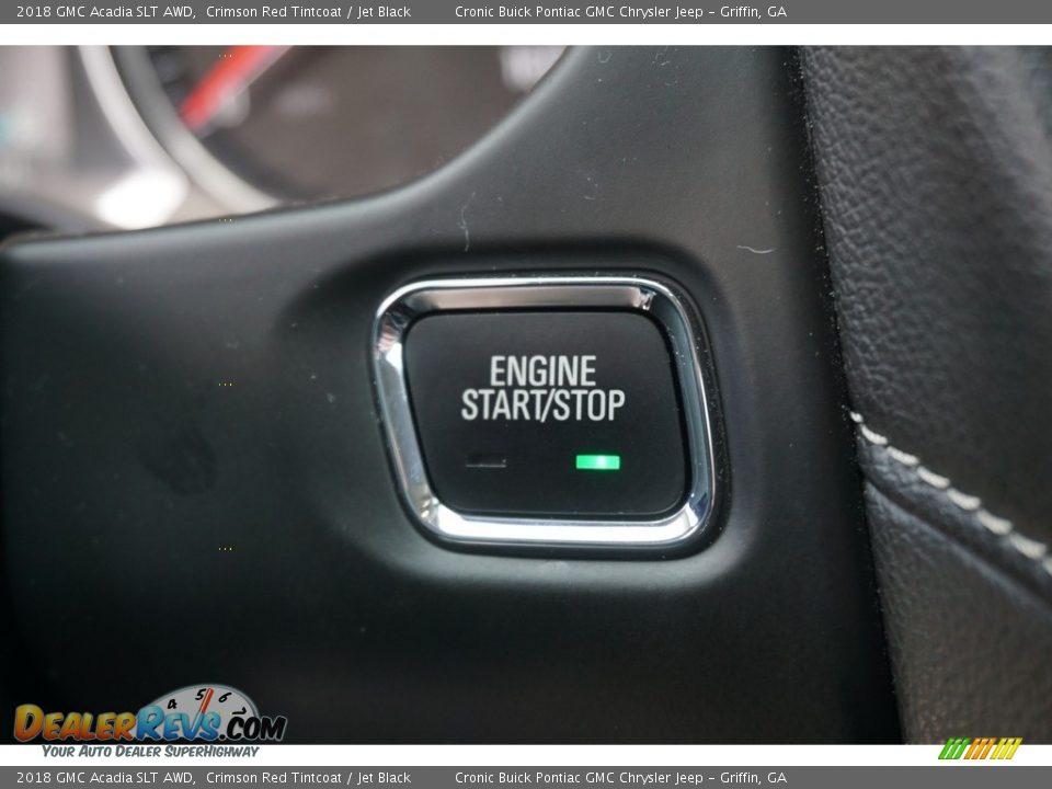 2018 GMC Acadia SLT AWD Crimson Red Tintcoat / Jet Black Photo #8