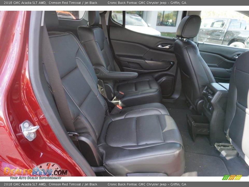 2018 GMC Acadia SLT AWD Crimson Red Tintcoat / Jet Black Photo #16