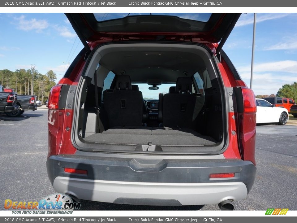 2018 GMC Acadia SLT AWD Crimson Red Tintcoat / Jet Black Photo #18
