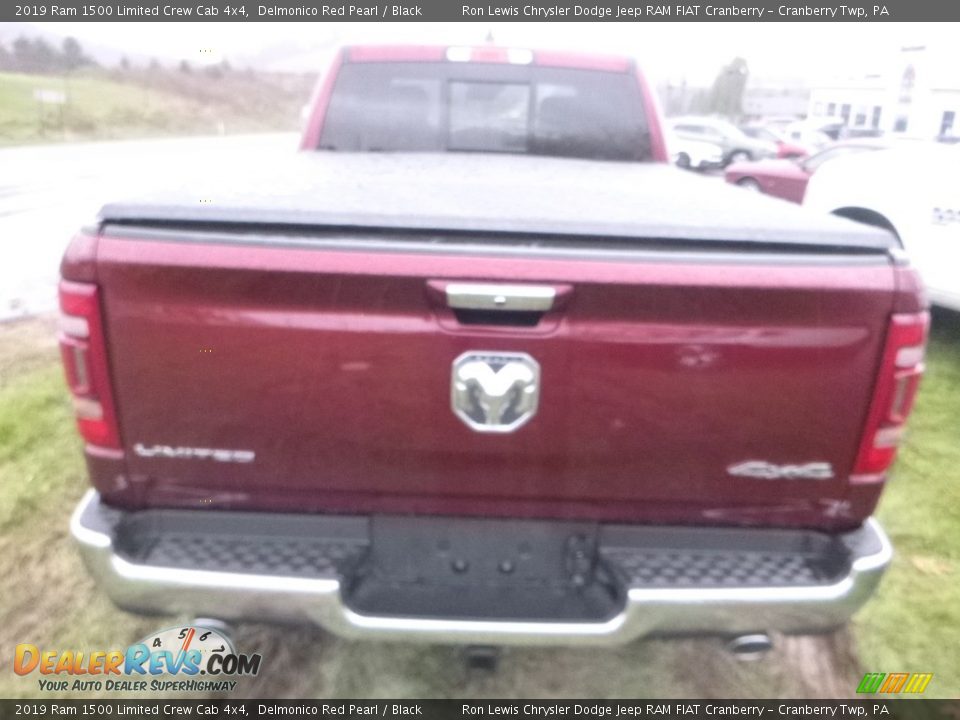 2019 Ram 1500 Limited Crew Cab 4x4 Delmonico Red Pearl / Black Photo #4