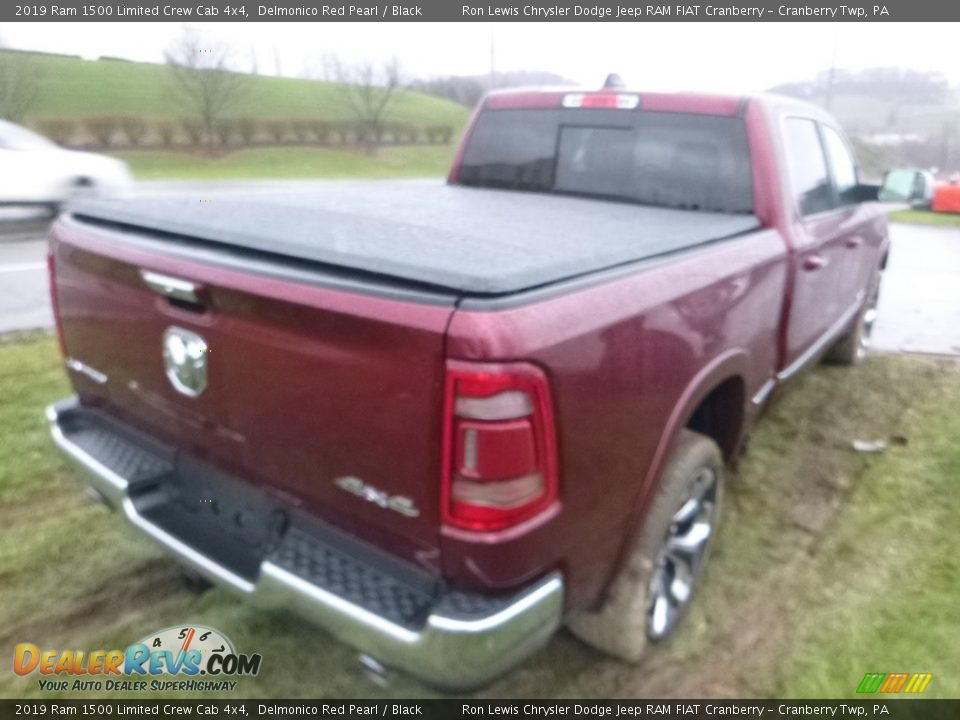 2019 Ram 1500 Limited Crew Cab 4x4 Delmonico Red Pearl / Black Photo #5