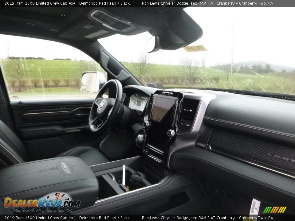 2019 Ram 1500 Limited Crew Cab 4x4 Delmonico Red Pearl / Black Photo #8