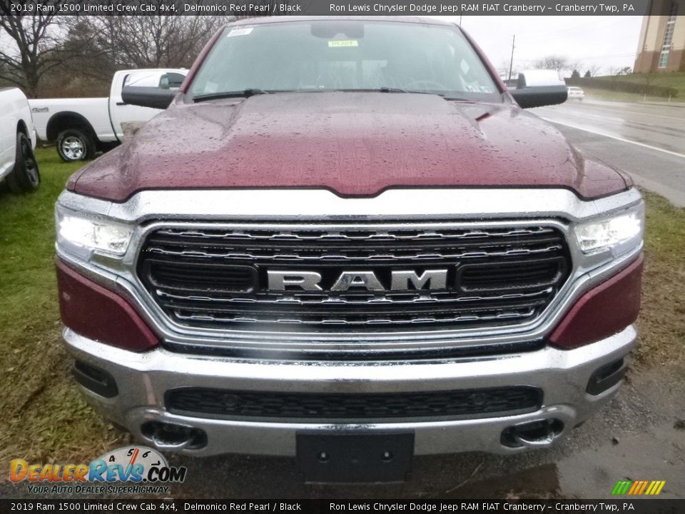 2019 Ram 1500 Limited Crew Cab 4x4 Delmonico Red Pearl / Black Photo #10