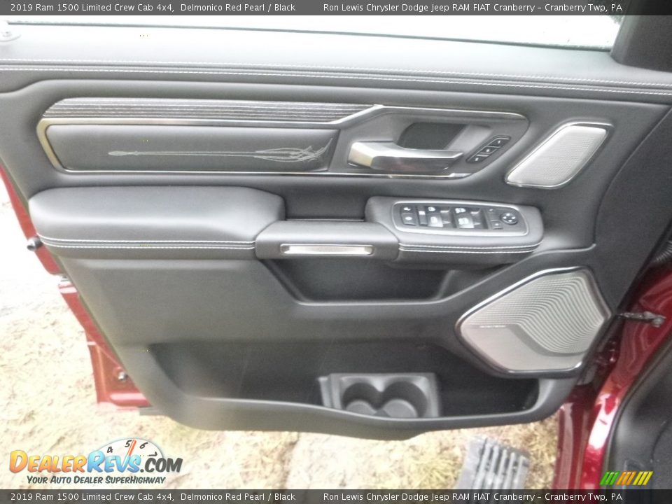 2019 Ram 1500 Limited Crew Cab 4x4 Delmonico Red Pearl / Black Photo #11